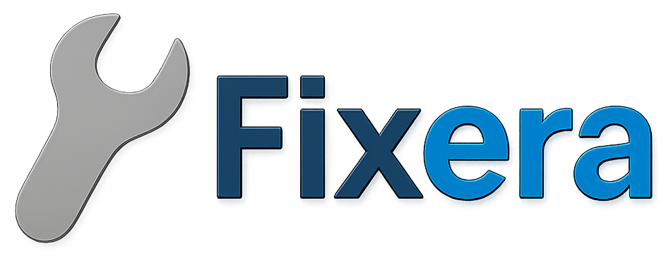 Fixera logo: handyman and apartment check services in Copenhagen