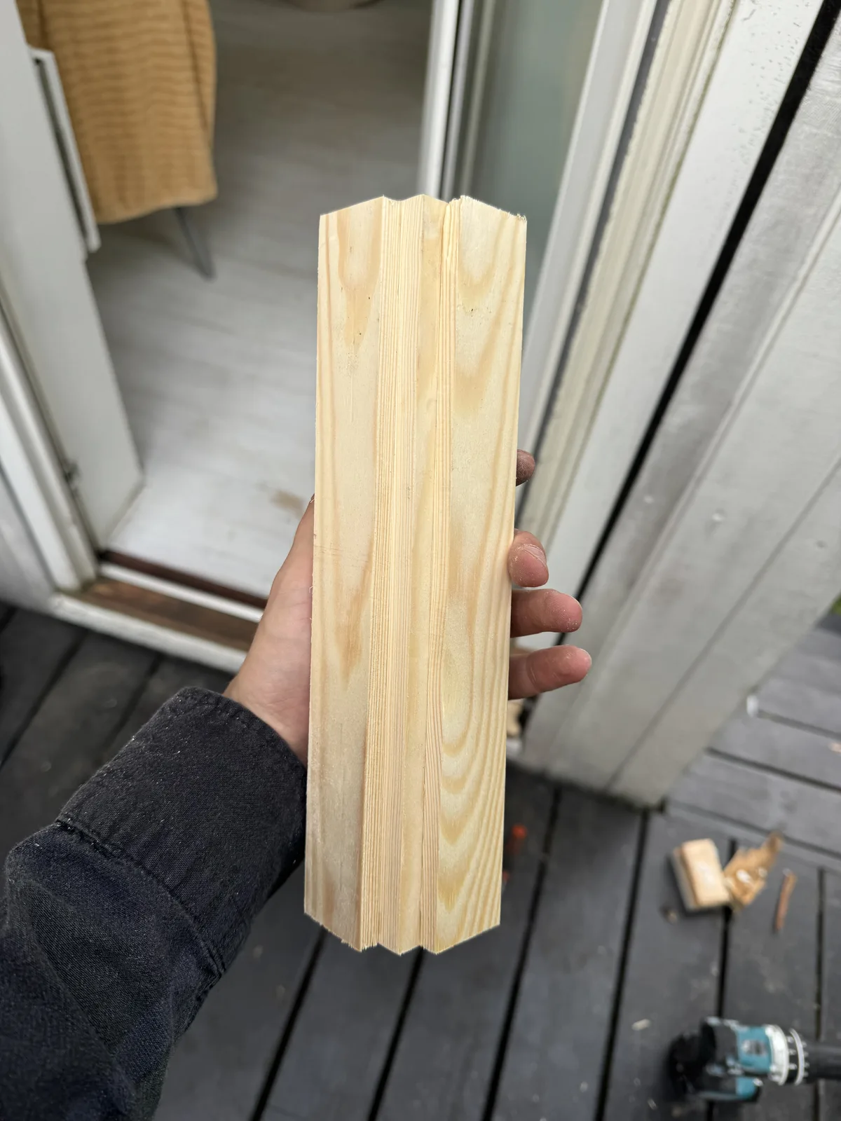 Exterior paint applied for weather protection and uniform look