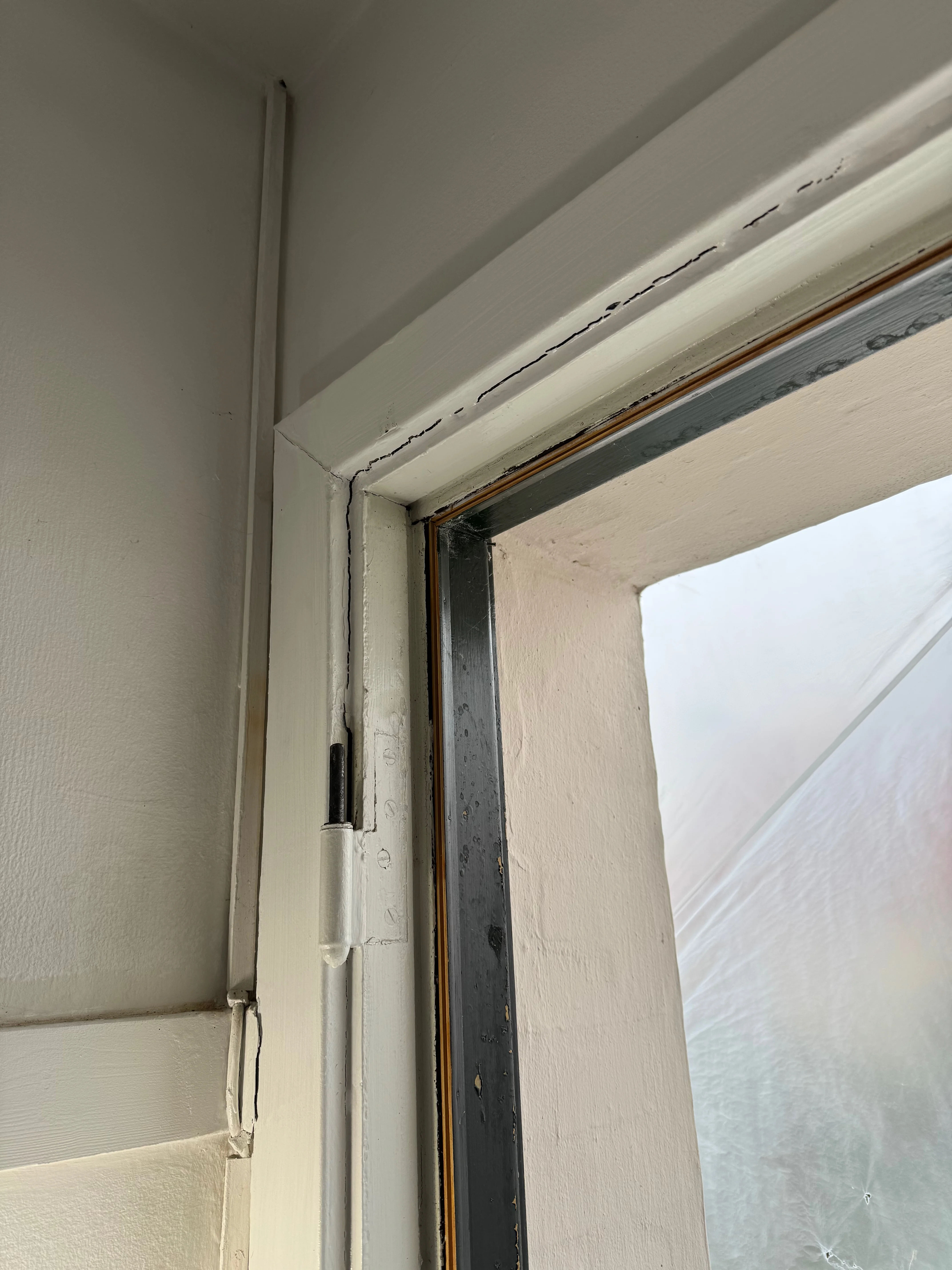 Filling and sanding to achieve a smooth, continuous surface