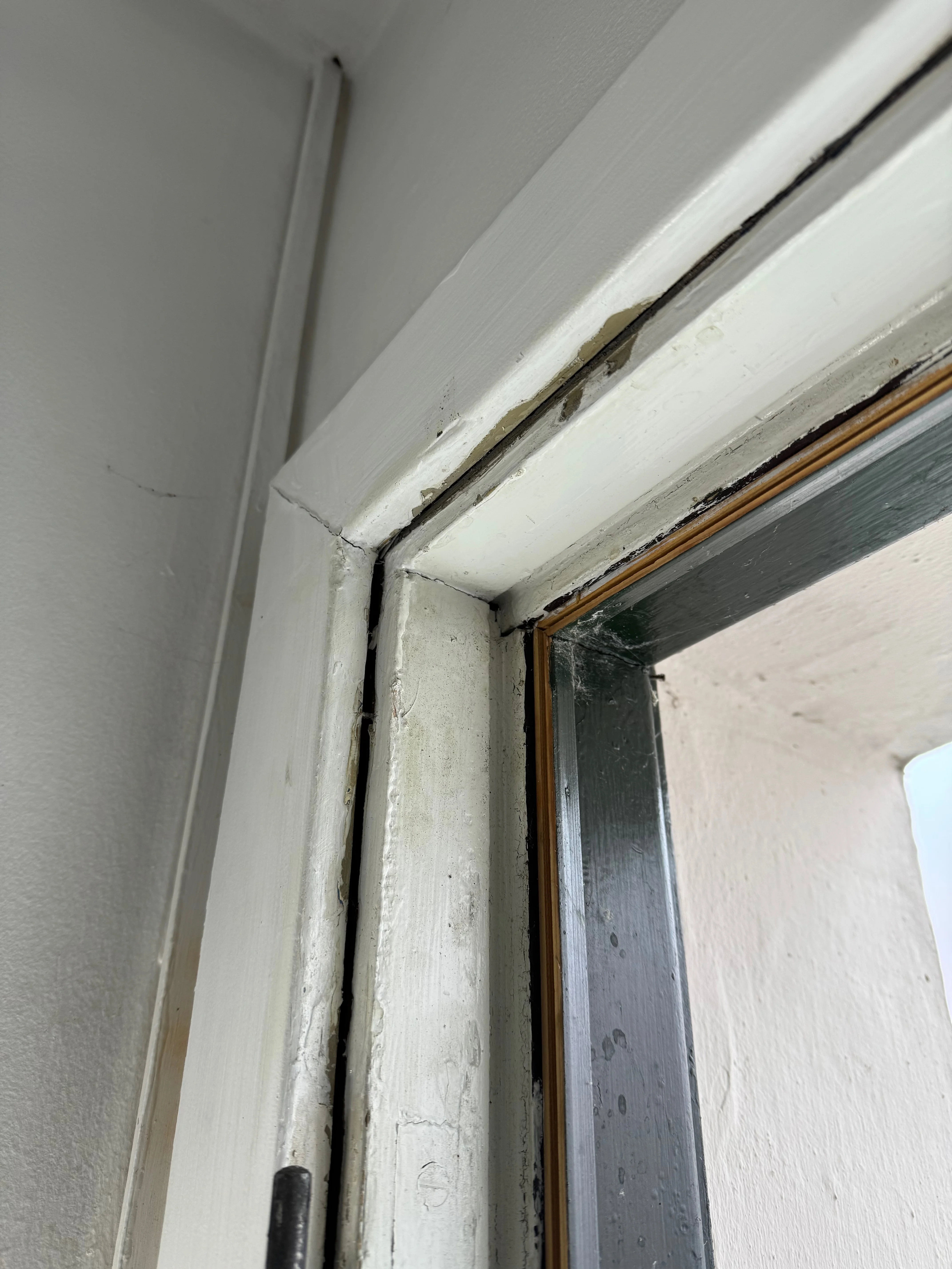 Exterior paint applied for weather protection and uniform look